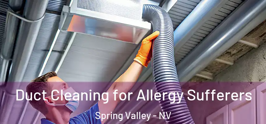  Duct Cleaning for Allergy Sufferers Spring Valley - NV